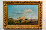 <center>Paul Guigou (1834-1871)</center>Paysans devant la Sainte-Victoire, 1867. Huile sur toile 55x80 cm