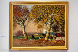 <center>Laurent Mattio</center>Matinée d'automne, les gitans, Toulon, 1951-55.
Huile sur toile 73 x 92 cm
Collection particulière.