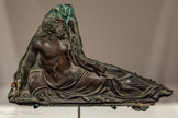 <center>Motif décoratif : allégorie de fleuve</center>Henri Coulon (Francs, 1879 - 1943) 1er moitié du 20e siècle, Troyes. France
