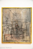 <center>Alberto Giacometti 1901-1966</center>Isabelle à l’atelier
1949
Huile sur toile.
Donation de M. Philippe Meyer à l’état, 2000. Dépôt de l’état, Musée d’Orsay. 2007.