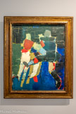 <center>Nicolas De Staël 1914-1955.</center>Footballeurs
1952
Huile sur toile.
Donation de M. Philippe Meyer à l’état, 2000. Dépôt de l’état, Musée d’Orsay. 2007.