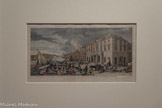 <center>Vue de l’hostel de ville de Marseille </center>Jacques Rigaud. Puyloubier, 1680-Paris, 1754.
Vue de l’hostel de ville de Marseille et d'une partie du port dessiné sur le lieu pendant la peste arrivée en 1720. Gravure en couleurs.