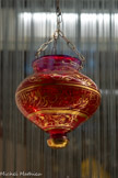 <center>Lampe de mosquée</center>Soufflerie Hassan Al Kazaz & Sons
2002
Damas, Syrie Verre soufflé et peint