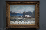 Sisley <br> Jour d’hiver à Marly. 1875