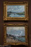 Sisley <br> Pont de Sèvres. 1877. La Seine à Grenelle. 1878.