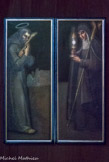 <center>Saint-François-d‘Assise et Sainte-Claire. </center>Diptyque venant d’un couvent des capucins.
Collection Joseph Arakel