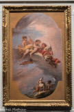 <center>Sebastiano Ricci</center>Belluno, 1659 - Venise, 1734
Vénus et Adonis, 1707
Étude pour le plafond de l'antichambre de l’appartement d’été du prince Ferdinando de Medici au Palazzo Pitti à Florence
Huile sur toile