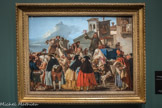 <center>Giandomenico Tiepolo</center>Venise, 1727 - 1804
L’Arracheur de dents ou Le Charlatan, 1754
Huile sur toile