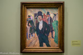 <center>Exposition Toulouse-Lautrec.</center> Monsieur Fourcade 1889
Huile sur carton