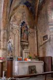 <center>Monestiès. L'église Saint-Pierre.</center>Dans la niche, Notre Dames des Victoires.