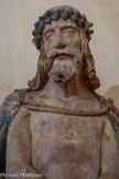 <center>Monestiès.</center>Ecce Homo, vers 1500. Bois polychrome.