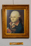 <center>Le musée Lapérouse.</center>Jean-François Galaup de Lapérouse 1741-1788 (?)
(Reproduction d’un pastel anonyme appartenant à la famille). Enseigne à 23 ans.