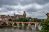 <center>Albi</center>Le pont Vieux, le palais de la Berbie, la cathédrale.