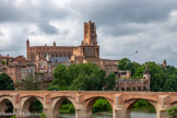 <center>Albi</center>Le pont Vieux, le palais de la Berbie, la cathédrale.