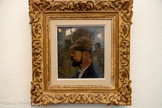 <center>Musée Toulouse-Lautrec</center>Edouard Vuillard.
(1868-1940)
Profil de Toulouse-Lautrec vers 1898.
Huile sur carton.
Don Maurice Denis