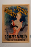 <center>Musée Toulouse-Lautrec</center>Jules Chéret
Yvette Guilbert au concert parisien
1891
Lithographie en couleurs.
Paris, musée des Arts décoratifs