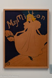 <center>Musée Toulouse-Lautrec</center>Henri de Toulouse-Lautrec
May Milton
1895
Lithographie au pinceau, au crachis et au crayon avec trame report, en cinq couleurs (pierre de trait en vert olive, pierres de couleurs en bleu, rouge, jaune et noir).
Albi, musée Toulouse-Lautrec.
Donation de la Comtesse de Toulouse-Lautrec et famille, 1922