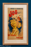 <center>Musée Toulouse-Lautrec</center>Jules Chéret
PAPIER A CIGARETTES/ JOB/ Hors Concours/ PARIS 1889
1895
Lithographie en couleurs.
Paris, musée Carnavalet-Histoire de Paris