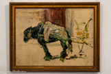 <center>Musée Toulouse-Lautrec</center>Henri de Toulouse-Lautrec
(1864-1901)
Cheval de trait à Céleyran 1881
Huile sur toile 
Don Comtesse A.de Toulouse-Lautrec, 1922.