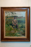 <center>Musée Toulouse-Lautrec</center>Henri de Toulouse-Lautrec
(1864-1901)
Un travailleur à Céleyran 1882
Huile sur toile.
Don Comtesse A.de Toulouse-Lautrec, 1922.