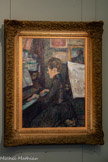 <center>Musée Toulouse-Lautrec</center>Henri de Toulouse-Lautrec
(1864-1901)
Mademoiselle Dihau au piano 1890
Huile sur carton
Donation sous réserve d’usufruit de Melle Dihau