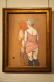 <center>Musée Toulouse-Lautrec</center>Henri de Toulouse-Lautrec (1864-1901)
Deux femmes demi-nues de dos. Maison de la rue des Moulins1894
Huile sur carton
Don Comtesse A.de Toulouse-Lautrec, 1922.