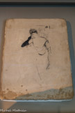 <center>Musée Toulouse-Lautrec</center>Henri de Toulouse-Lautrec
(1864-1901)
Yvette Guilbert dans « Colombine à Pierrot » 1894
Pierre lithographique 
Don de Me Sagot Le Garrec, 1975