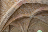 <center>Abbaye de Beaulieu-en-Rouergue  </center>La salle capitulaire. Les voûtes.