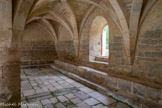 <center>Abbaye de Beaulieu-en-Rouergue  </center>La salle capitulaire.