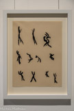 <center>Abbaye de Beaulieu-en-Rouergue  </center>Henri Michaux
(Namur, 1899 - Paris, 1984)
Mouvement
1951
Encre sur papier vélin 
Abbaye de Beaulieu-en-Rouergue - Collection Broche Bonnefoi (Ginals)