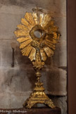 <center>Najac : Église Saint-Jean l’Évangéliste.</center>Une monstrance.