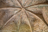 <center>Najac : Forteresse Royale. </center>La salle de garde. La voûte.