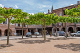 <center>Lisle-sur-Tarn</center>La place Paul Saissac.