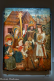 <center>Le musée Goya.</center>Maître deViella
(ACTIF EN ARAGON- FIN XVe SIÈCLE)
L’Adoration des mages
S.D.
TEMPERA SUR BOIS
DON JEAN LASBORDES, 1954