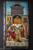 <center>Le musée Goya.</center>Retable : L'Ordination de saint Martin.