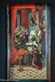 <center>Le musée Goya.</center>Retable : La Mort de saint Martin.