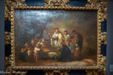 <center>Le musée Goya.</center>Eugenio LUCAS Y VELÂZQUEZ
(MADRID, 1817 - ID.. 1870)
L’Extrême-onction
VERS 1855 HUILE SUR TOILE