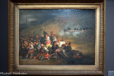 <center>Le musée Goya.</center>Eugenio LUCAS Y VELÂZQUEZ
(MADRID, 1817 - ID.. 1870)
La Fusillade
1869
HUILE SUR TOILE