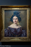 <center>Le musée Goya.</center>Federico de MADRAZOY KUNTZ
(ROME, 1815 - MADRID, 1894)
Portrait de femme
Avant 1840. HUILE SUR TOILE