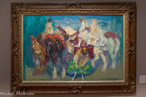 <center>Le musée Goya.</center>Hermen ANGLADA CAMARASA
(BARCELONE, 1873 - PORT POLLENSA, 1959)
Noce à Valence ou Jeunes filles d'Alcira
1906
HUILE SUR BOIS