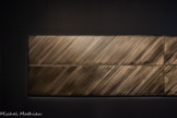 <center>Le musée Soulages.</center>Peinture 162 x 724,  novembre 1996. 4 panneaux. Huile sur toile. Dépôt du peintre