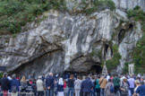 <center>Lourdes.</center>La grotte de Massabielle.
