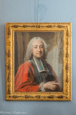 Musée des Arts Décoratifs. Première antichambre.<br> Portrait de Dupré de Saint-Maur, intendant à Bordeaux de 1776 à 1785. La construction du Grand Théâtre de Bordeaux est menée sous son intendance. Pastel anonyme.