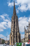 <center>La flèche St Michel.</center>Deuxième clocher de France par sa hauteur, la Flèche Saint-Michel culmine à 114 mètres et offre un panorama unique sur la ville. La basilique Saint-Michel de Bordeaux partage avec la cathédrale Saint-André la particularité d’être dotée d’un clocher indépendant.