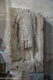 Musée d'Aquitaine. <br> Statue de personnage public.
Bordeaux 1594.
Ier siècle ou IIe siècle.
Marbre.
Cette statue de magistrat de la Ville a fait partie des premiers vestiges antiques conservés, avec l’autel des Bituriges Vivisques et une statue féminine.