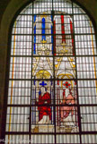 <center>Vitraux du début du XV, provenant de la Sainte-Chapelle de l'ancien palais ducal. </center> Deux prophètes.