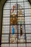 <center>Vitraux du début du XV, provenant de la Sainte-Chapelle de l'ancien palais ducal. </center> Deux prophètes.
