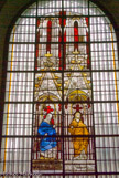 <center>Vitraux du début du XV, provenant de la Sainte-Chapelle de l'ancien palais ducal. </center> Deux prophètes.