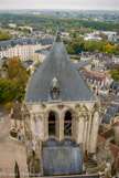 <center>Sur les toits de la cathédrale. </center> La tour sourde.