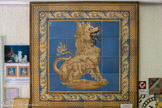 <center>Paray le Monial </center>Chimère. Ensemble de 36 carreaux.
